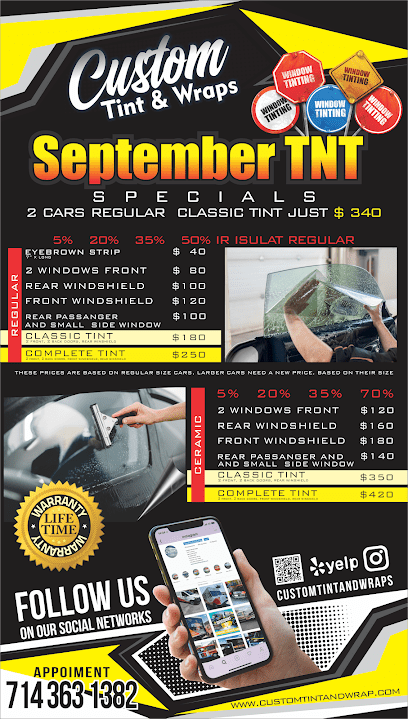 Custom Tint &Amp; Car Wraps
