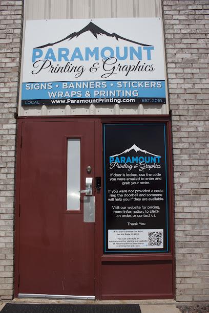 Negocio Paramount Printing And Graphics