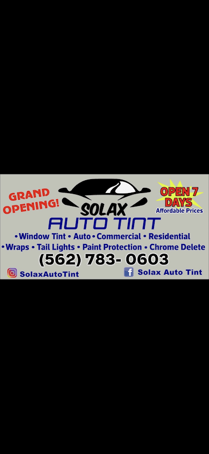 Negocio Solax Auto Tint
